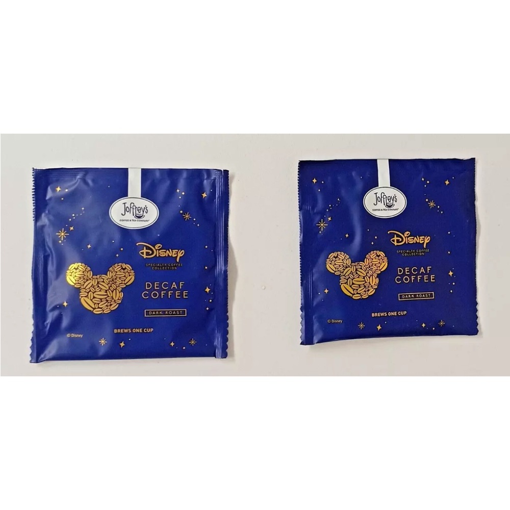 Joffrey’s Disney 50th Anniversary Coffee sachets (DECAF and normal/pack of 2)
